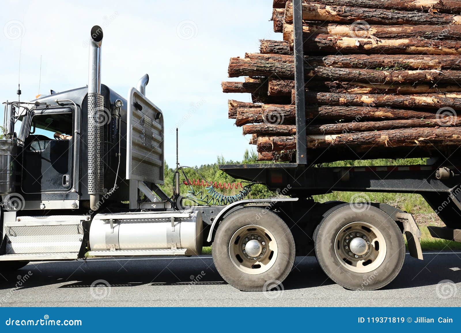 close-up-of-a-logging-truck-carrying-a-full-load-of-logs-stock-image