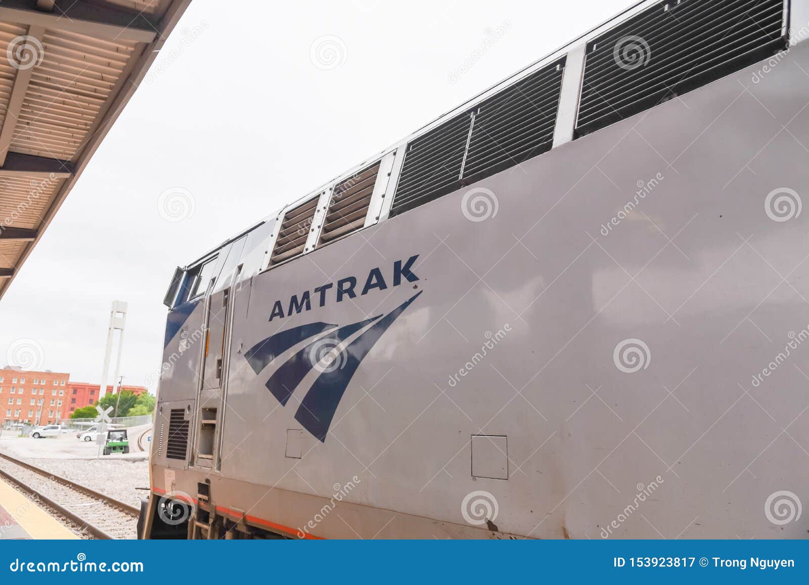 Close-up Logo of Amtrak Near Car Train Door Editorial Photography ...