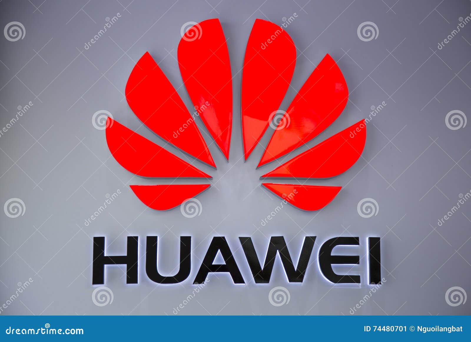 Close Up Of The Logo Of Huawei Technologies Company Editorial Photo