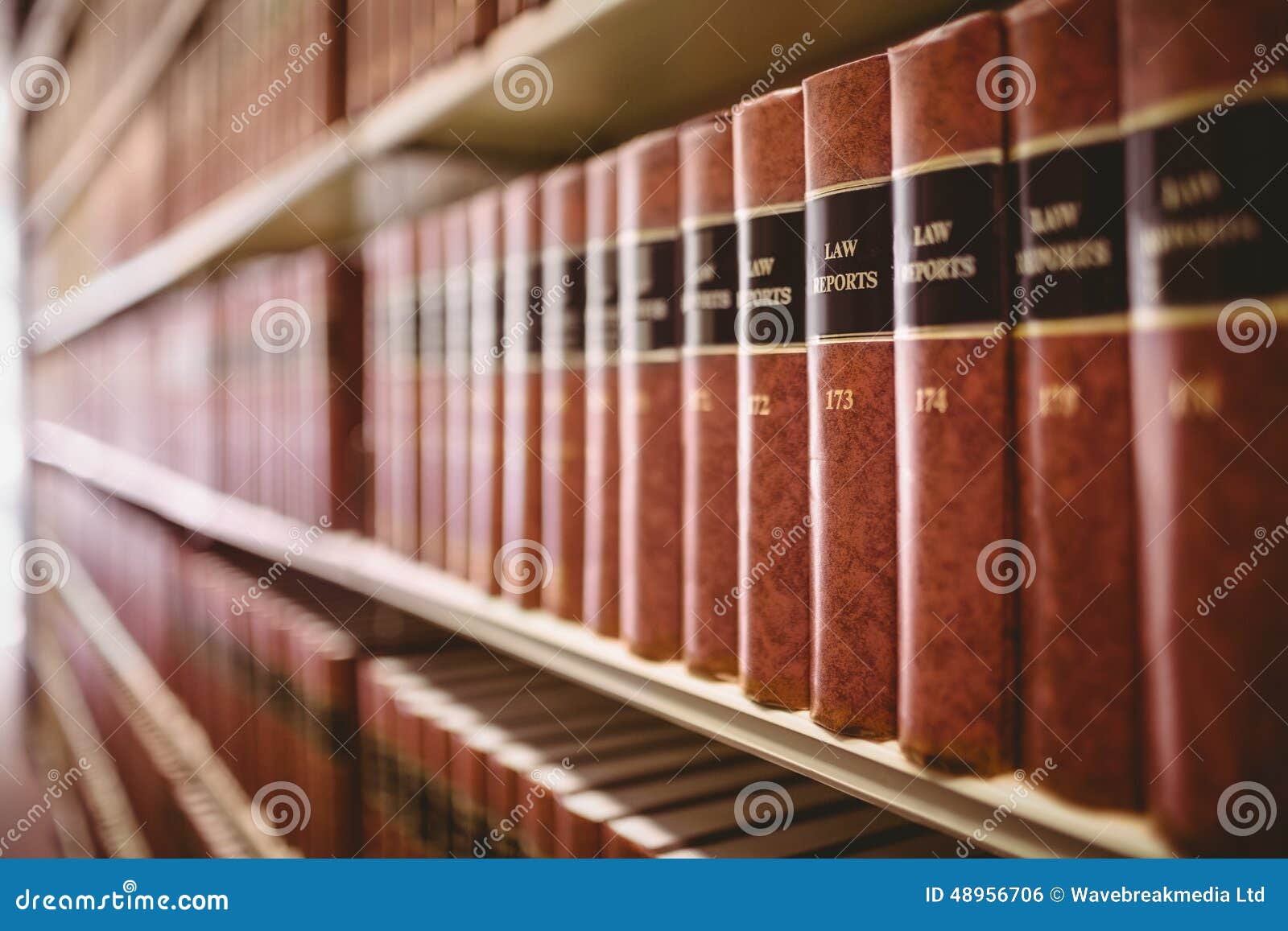 Close Up of a Lot of Law Reports Stock Photo Image of textbook