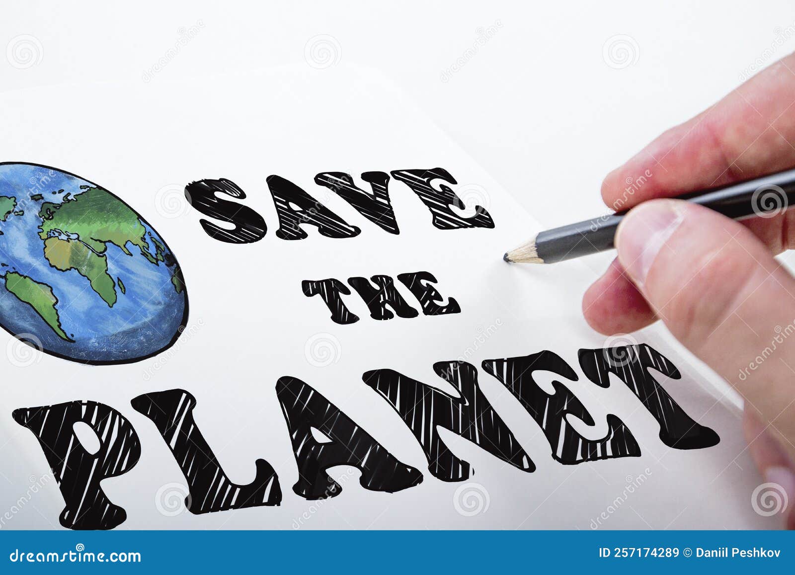 Illustration of save the earth. Green movement. Vector drawing forgive us  nature. Concept of pollution of the planet. Hands hold the globe. Stock  Vector | Adobe Stock