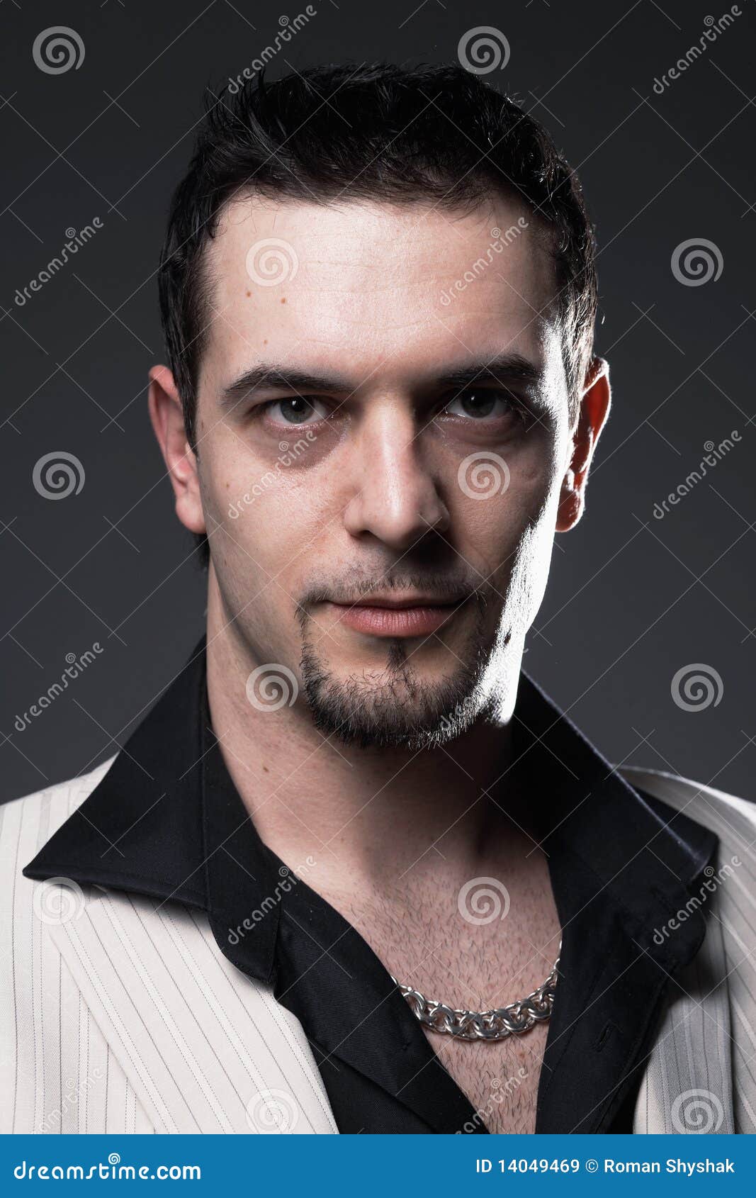 Close-up of a Man. stock image. Image of charming, person - 14049469