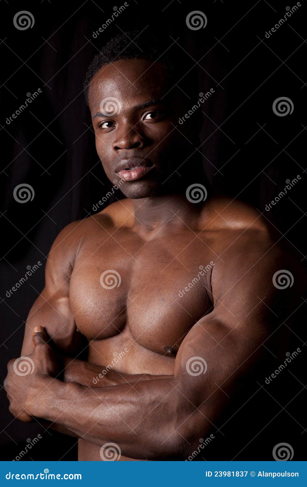 Group Young Handsome Builder Posing On Stock Photo 