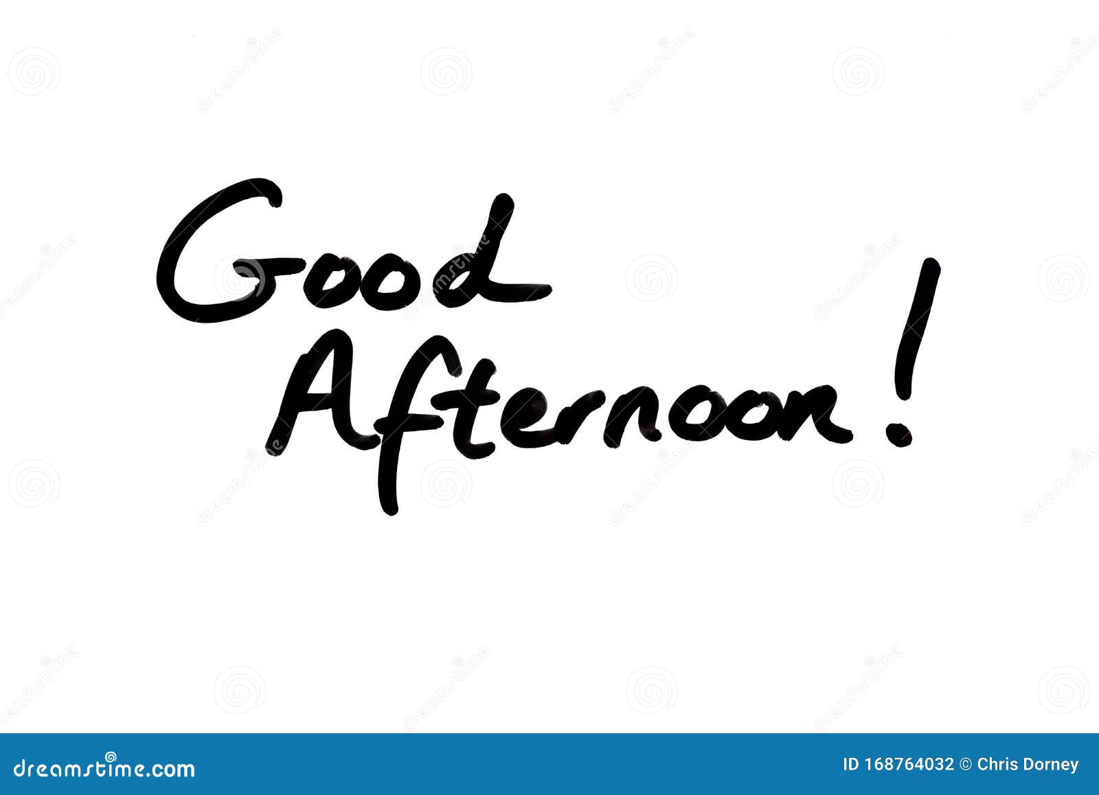 Good Afternoon stock illustration. Illustration of allo - 168764032