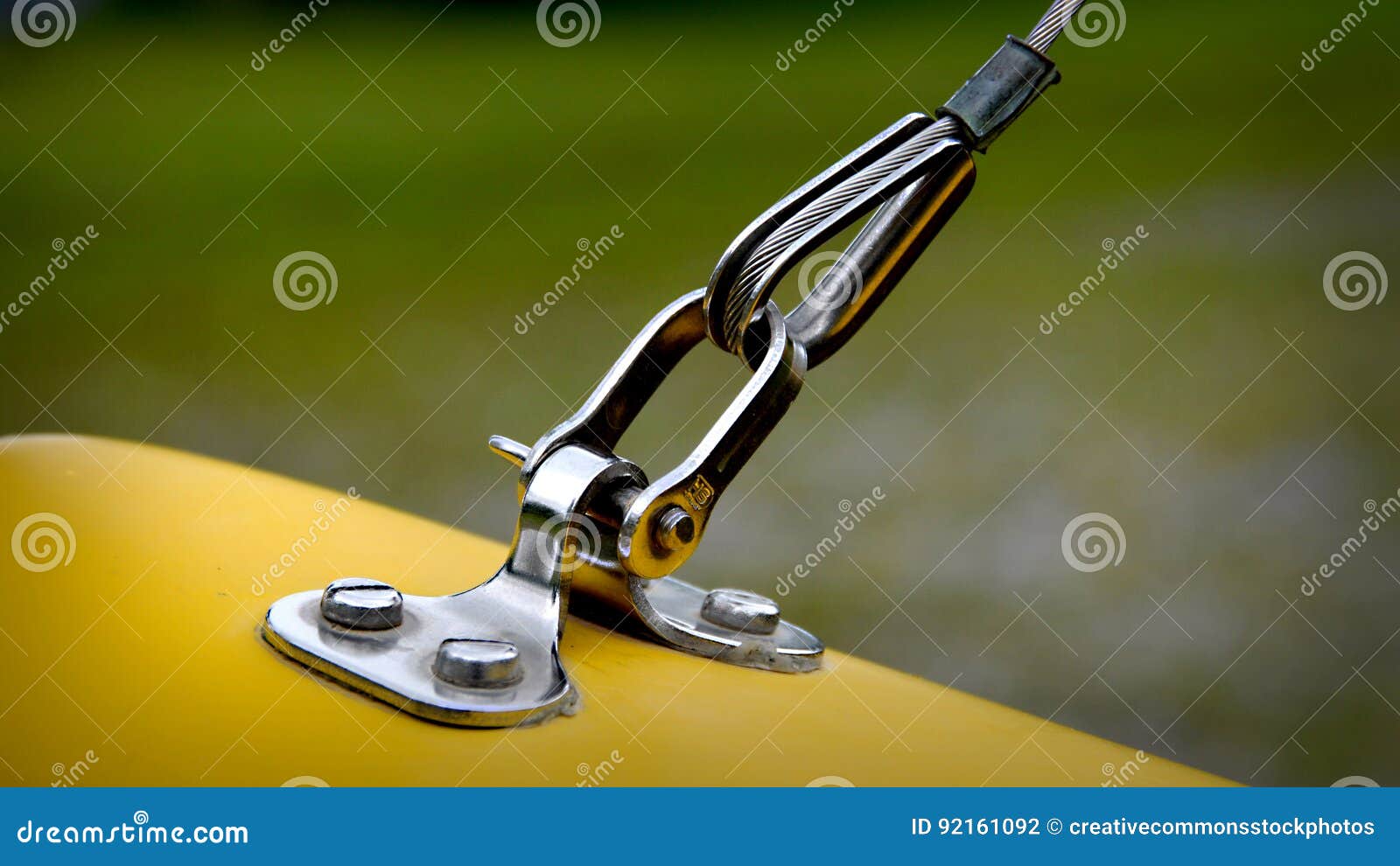 Close Up Of Metal Fastener Picture. Image 92161092