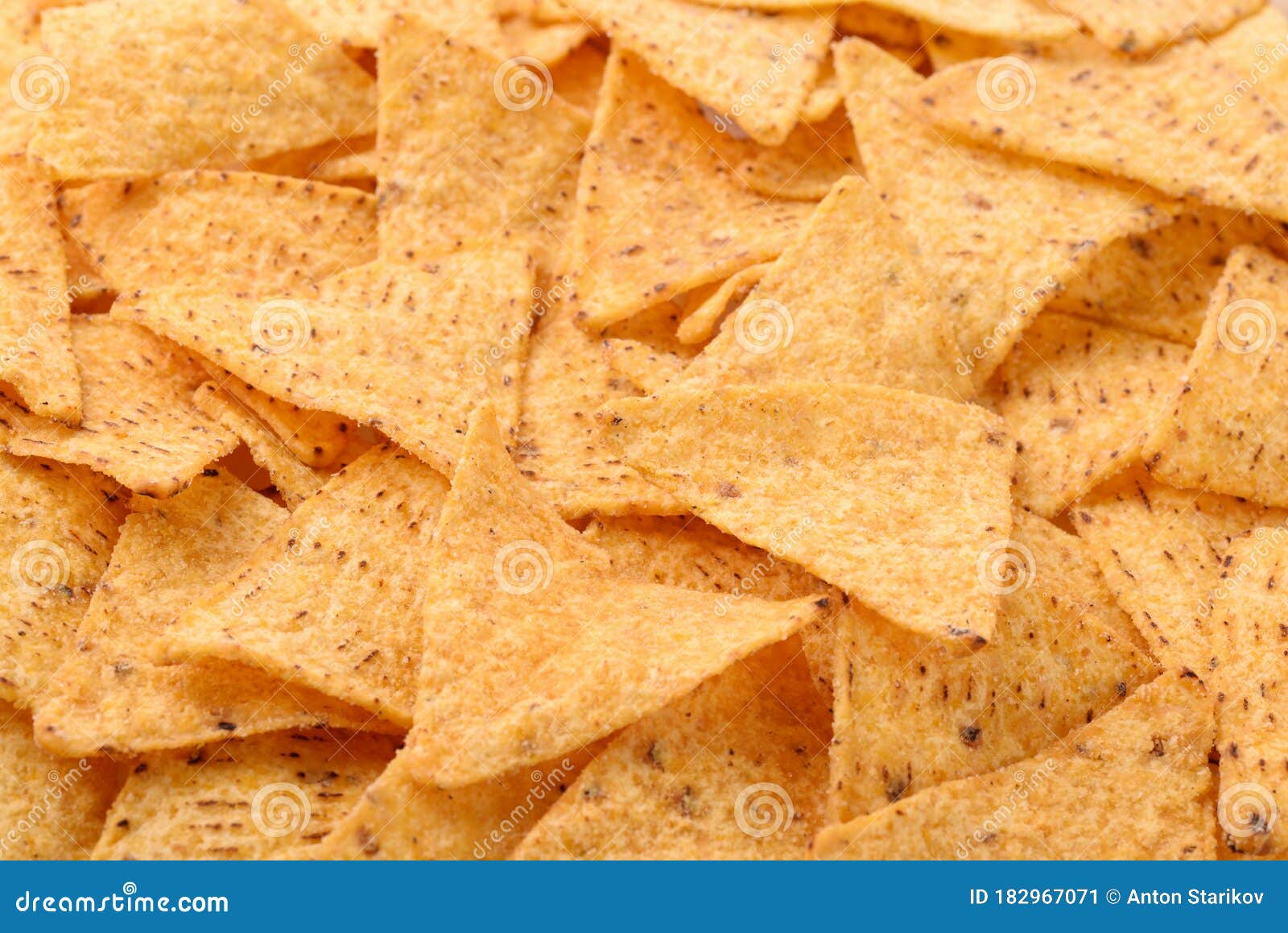 Mexican Nacho Chips Background Stock Image - Image of food, background