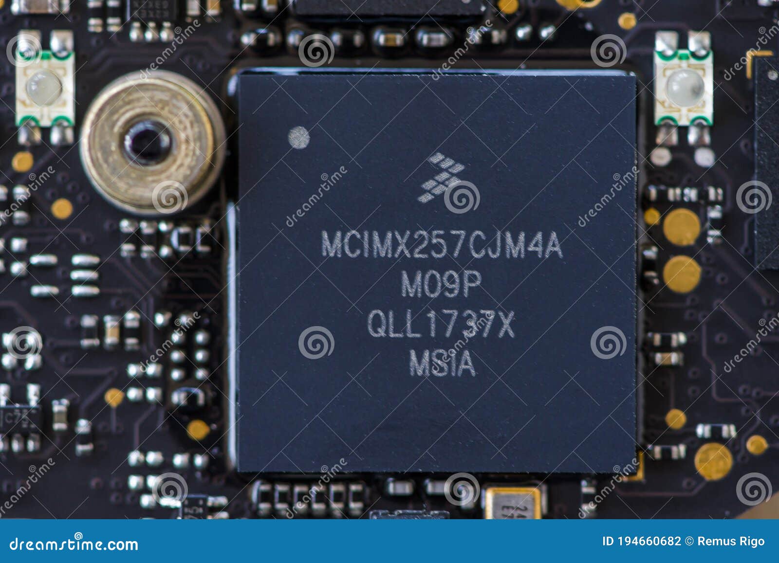 Close-up of a Microprocessor Editorial Photography - Image of computer ...