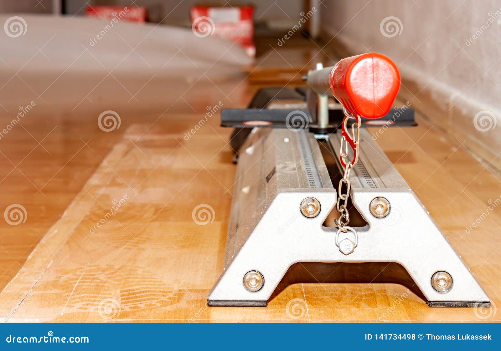 Close Up of Modern Laminate Cutting Tool Stock Photo Image of knock