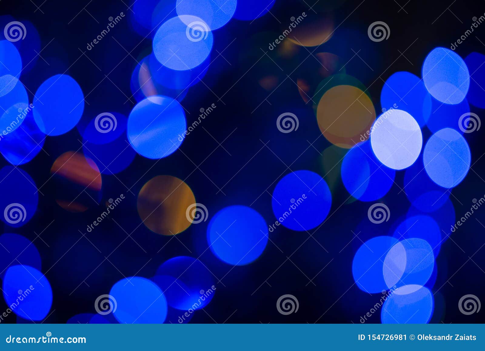 close up of nice multicoloured colorful bubles of christmas tree in dark light background, new year, christmas mood
