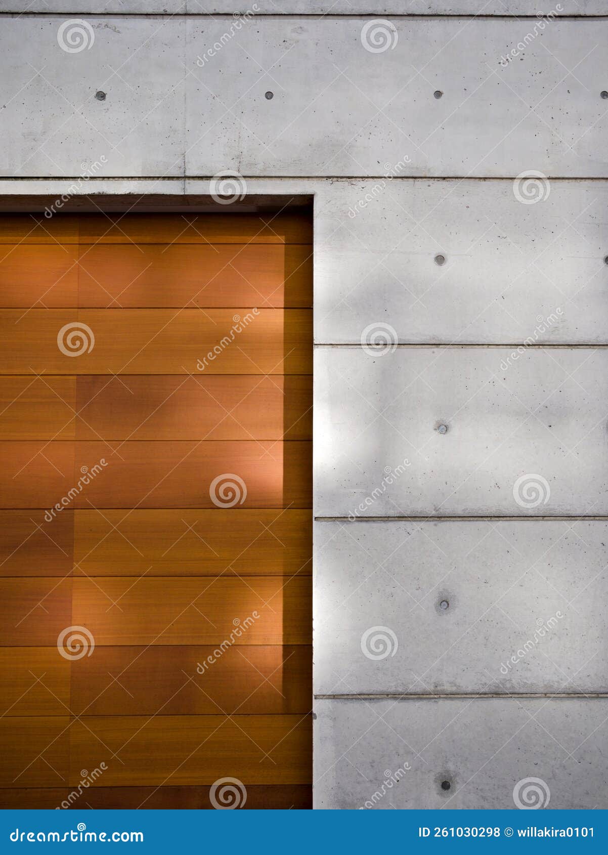 Orange and gray wall stock photo. Image of design, hardwood 261030298