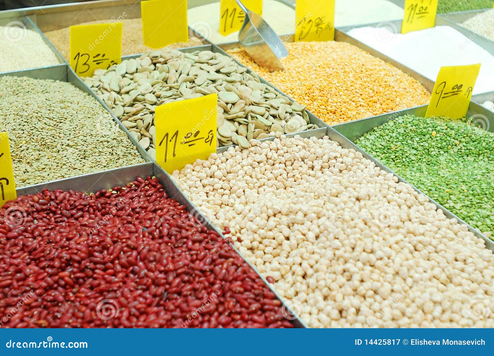 Close Up of Peas and Kidney Beans Stock Image Image of israel, beans