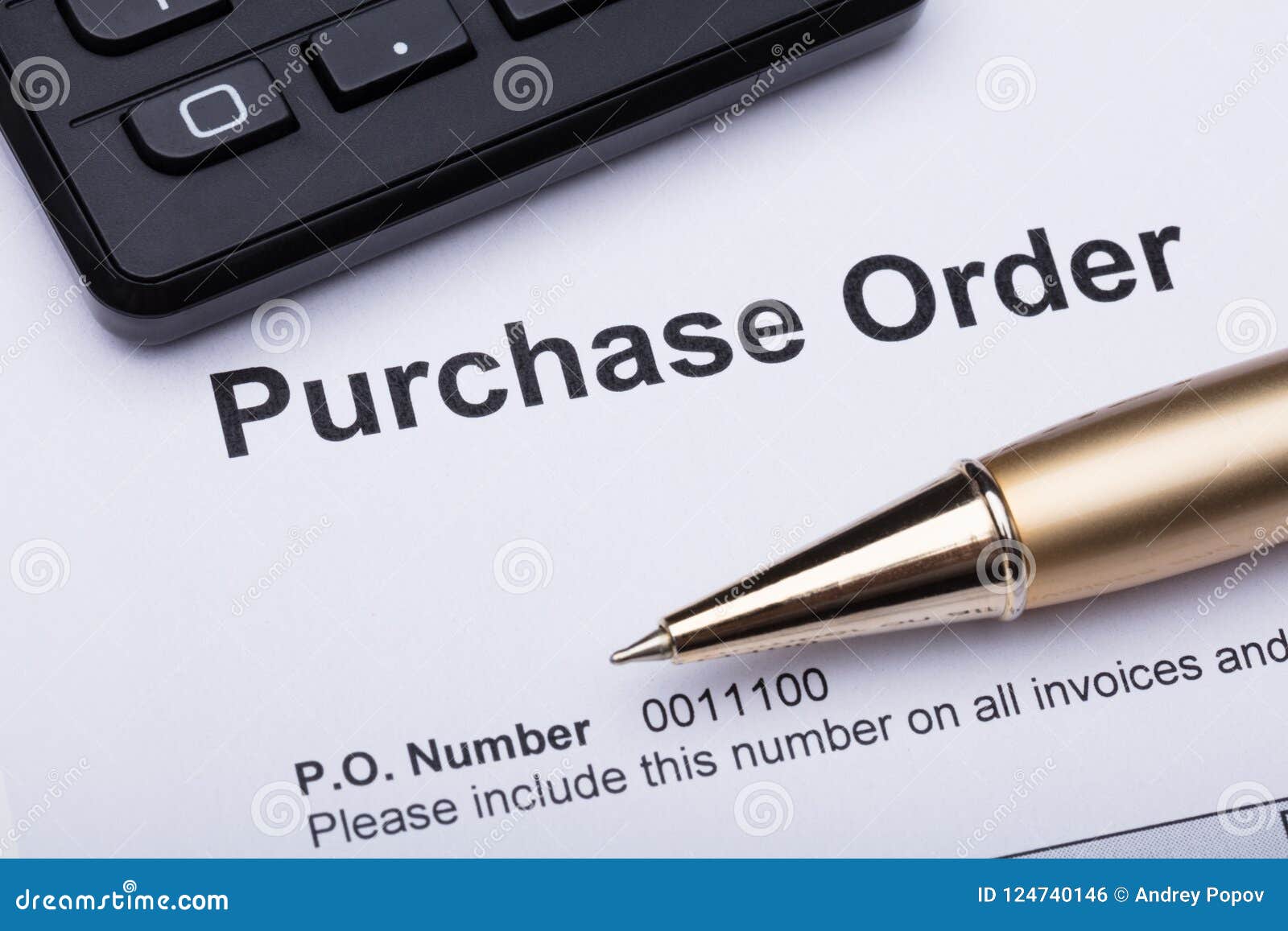 purchase order form