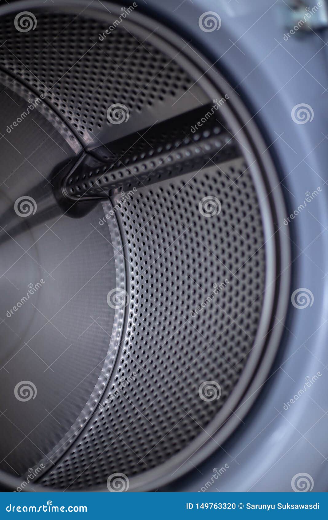 Close Up Photo of Inside Washing Machine Drum Stock Photo Image of
