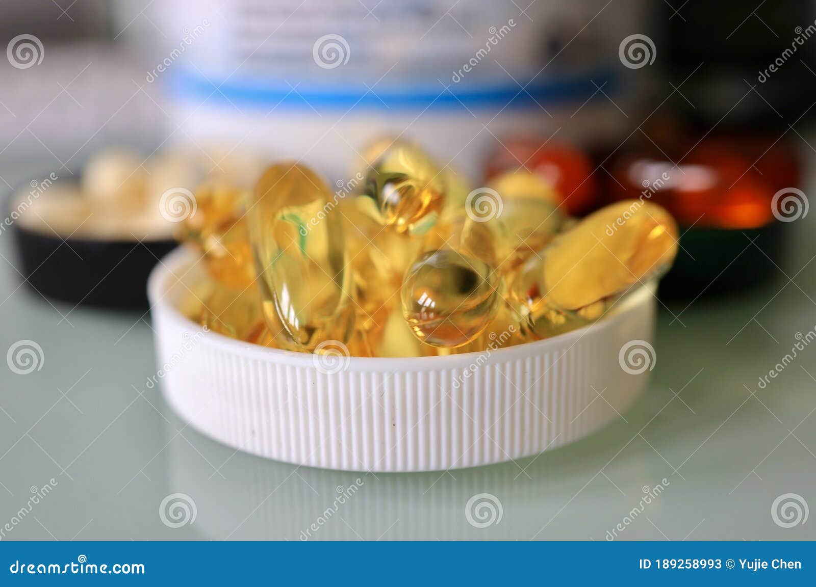 Close Up Photo of Vitamins and Supplements Stock Image Image of pill