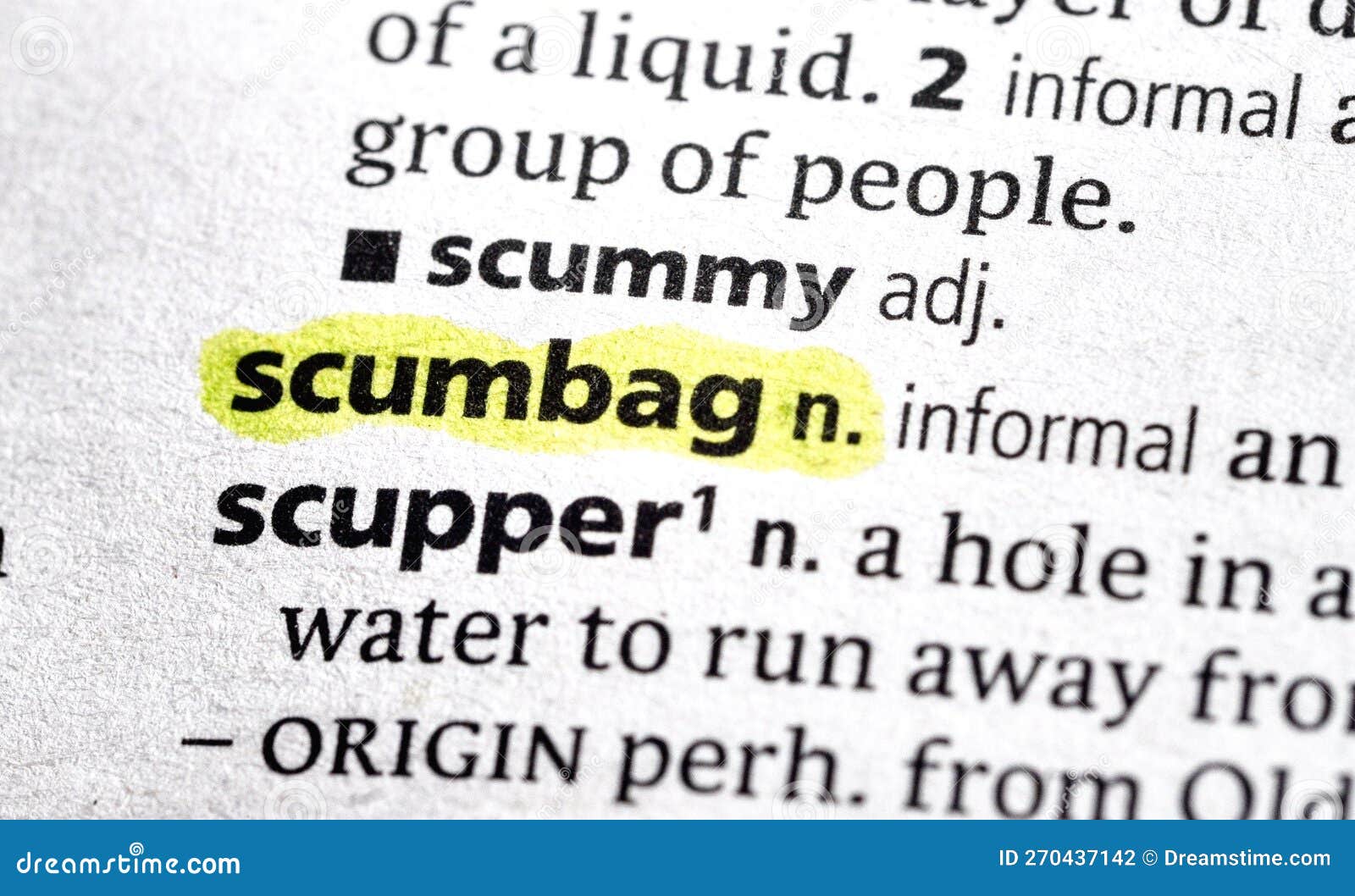 Scumbag stock photo. Image of scumbag, dishonest, unkind 270437142