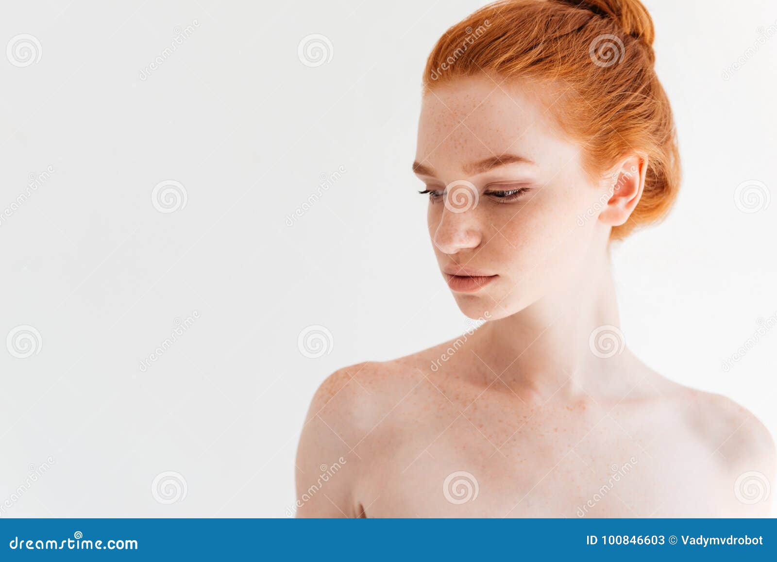 Nude Ginger Woman