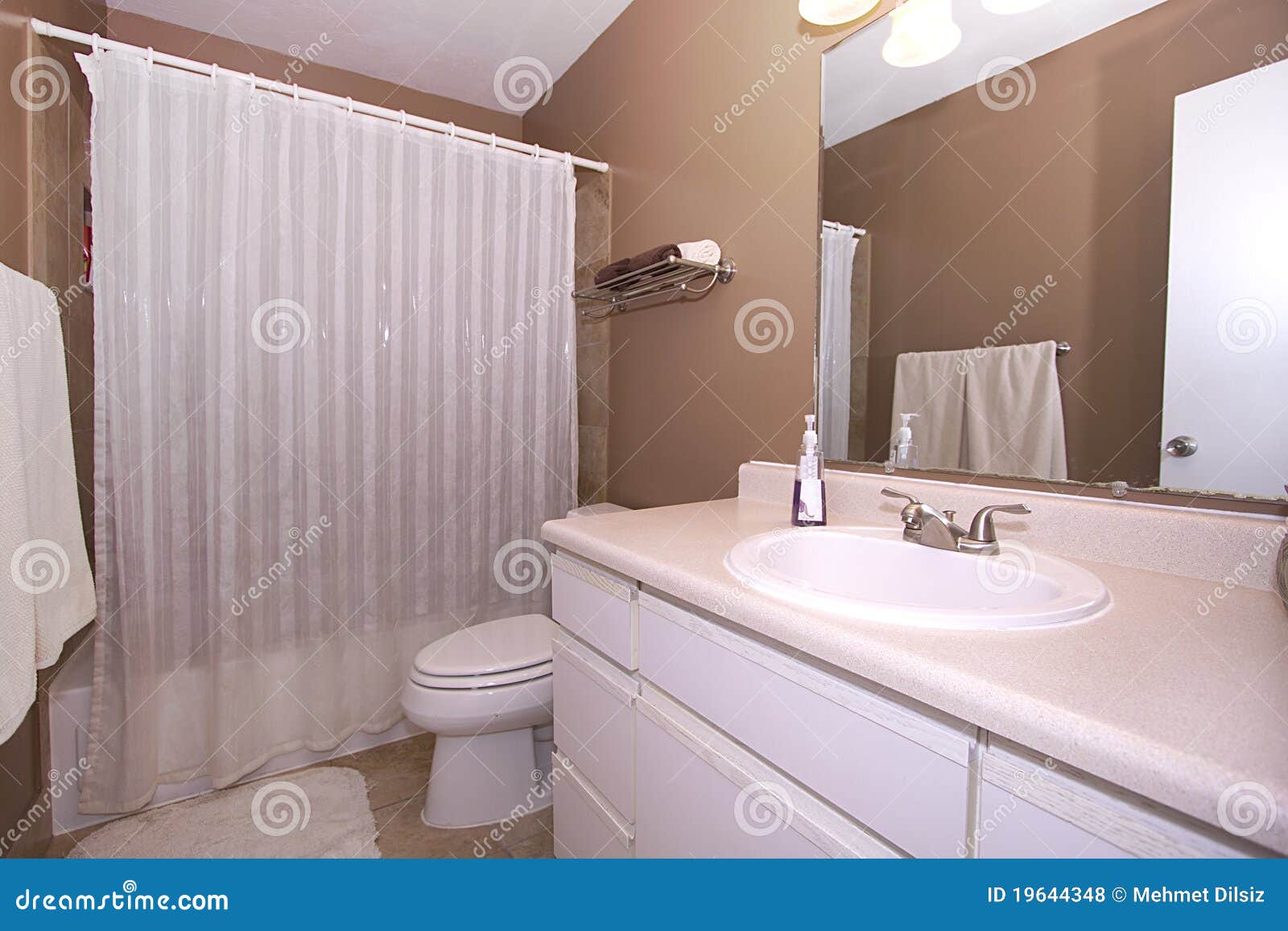 Close Up Picture of a Bathroom Interior Stock Photo Image of floor