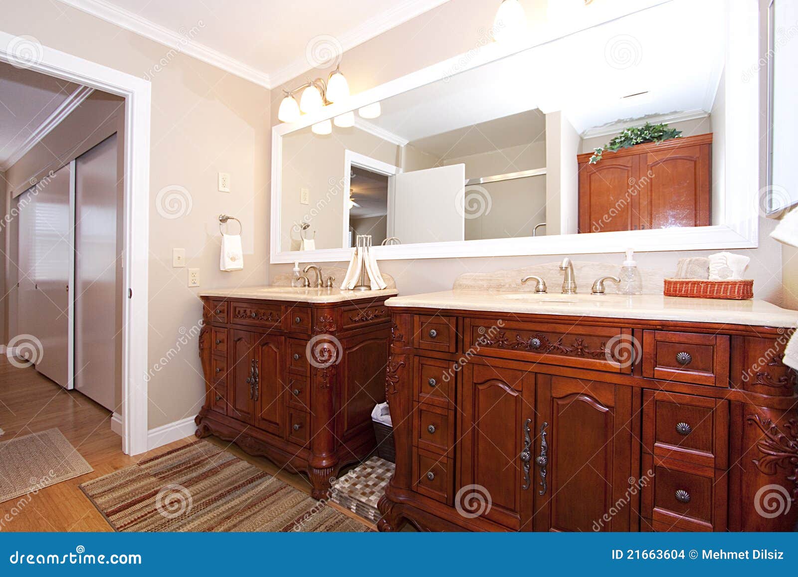 Close Up Picture of a Bathroom Interior Stock Photo Image of