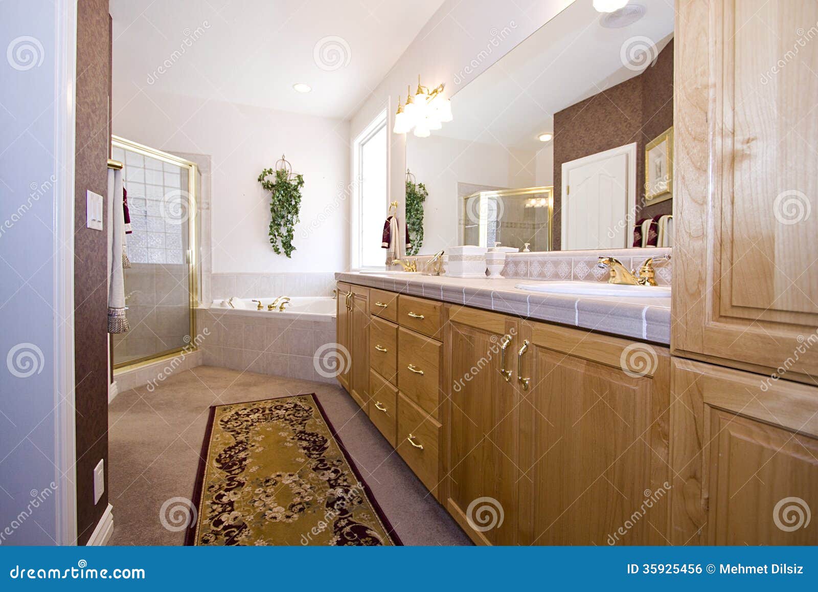Close Up Picture of a Bathroom Interior Stock Photo Image of