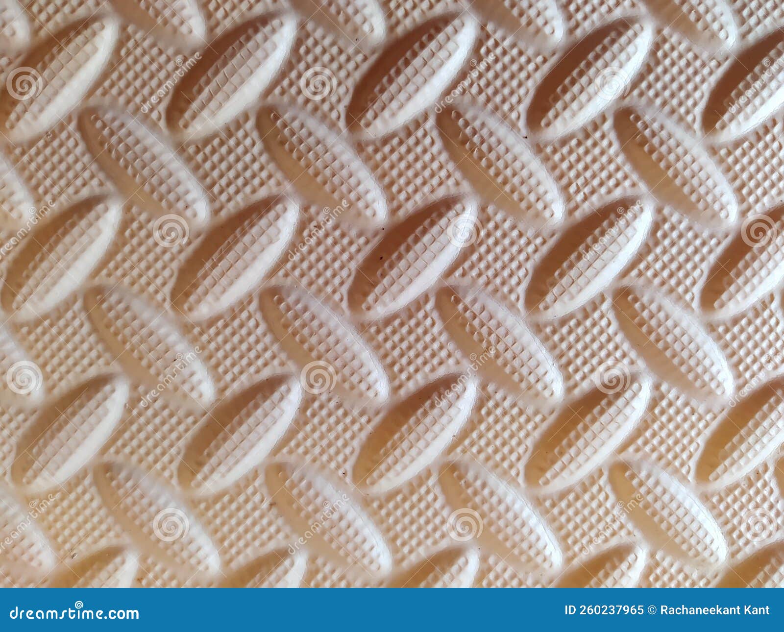 Closeup of a Piece of Light Orange Foam Sheet. Stock Image Image of