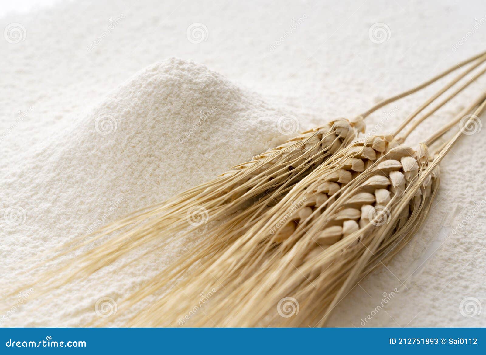 A Pile Of Flour On A Dark Table Spilled Flour Flour Texture Stock a-pile-of-flour-on-a-dark-table-spilled-flour-flour-texture-stock
