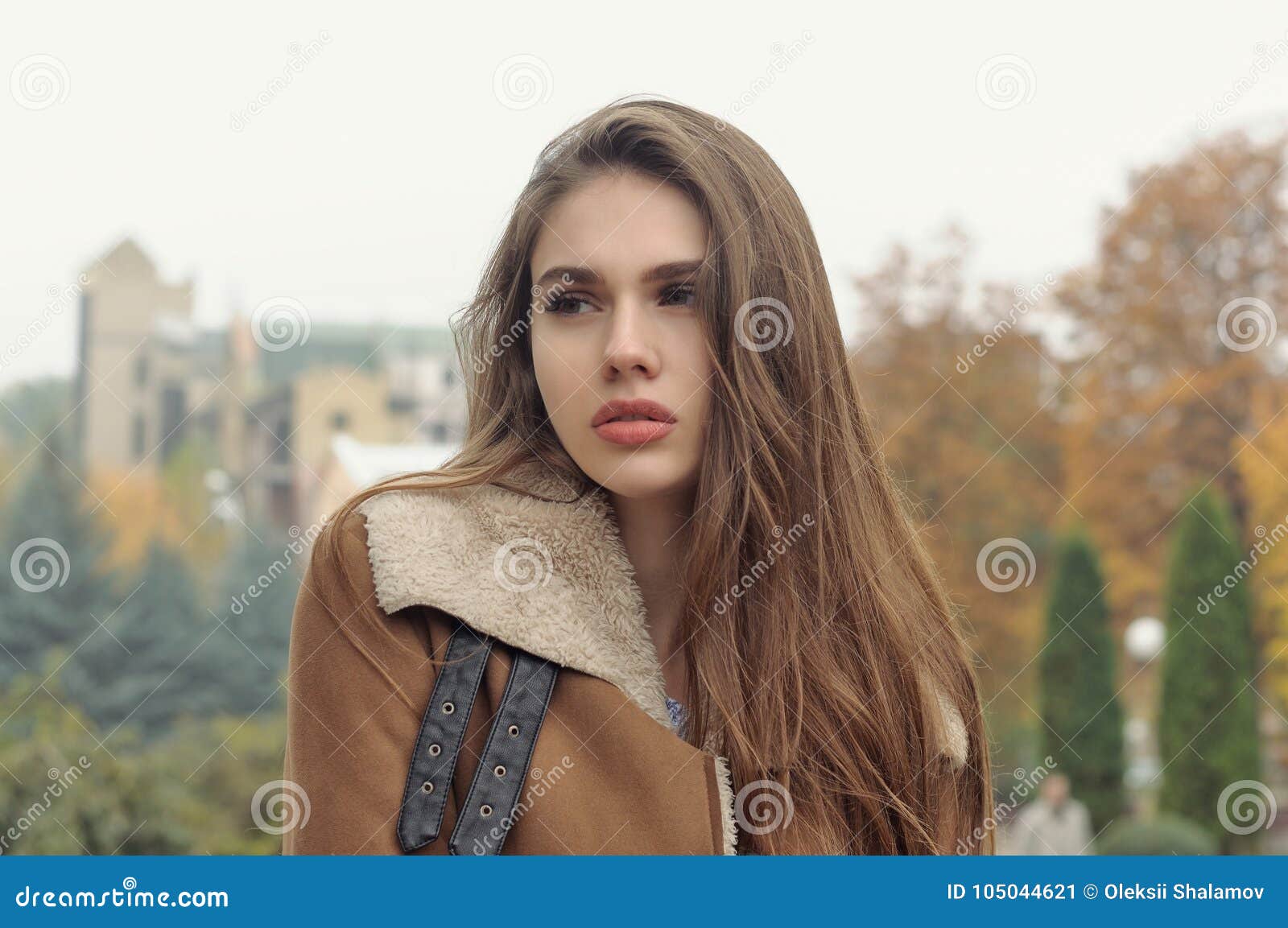 School girl hair in Brown