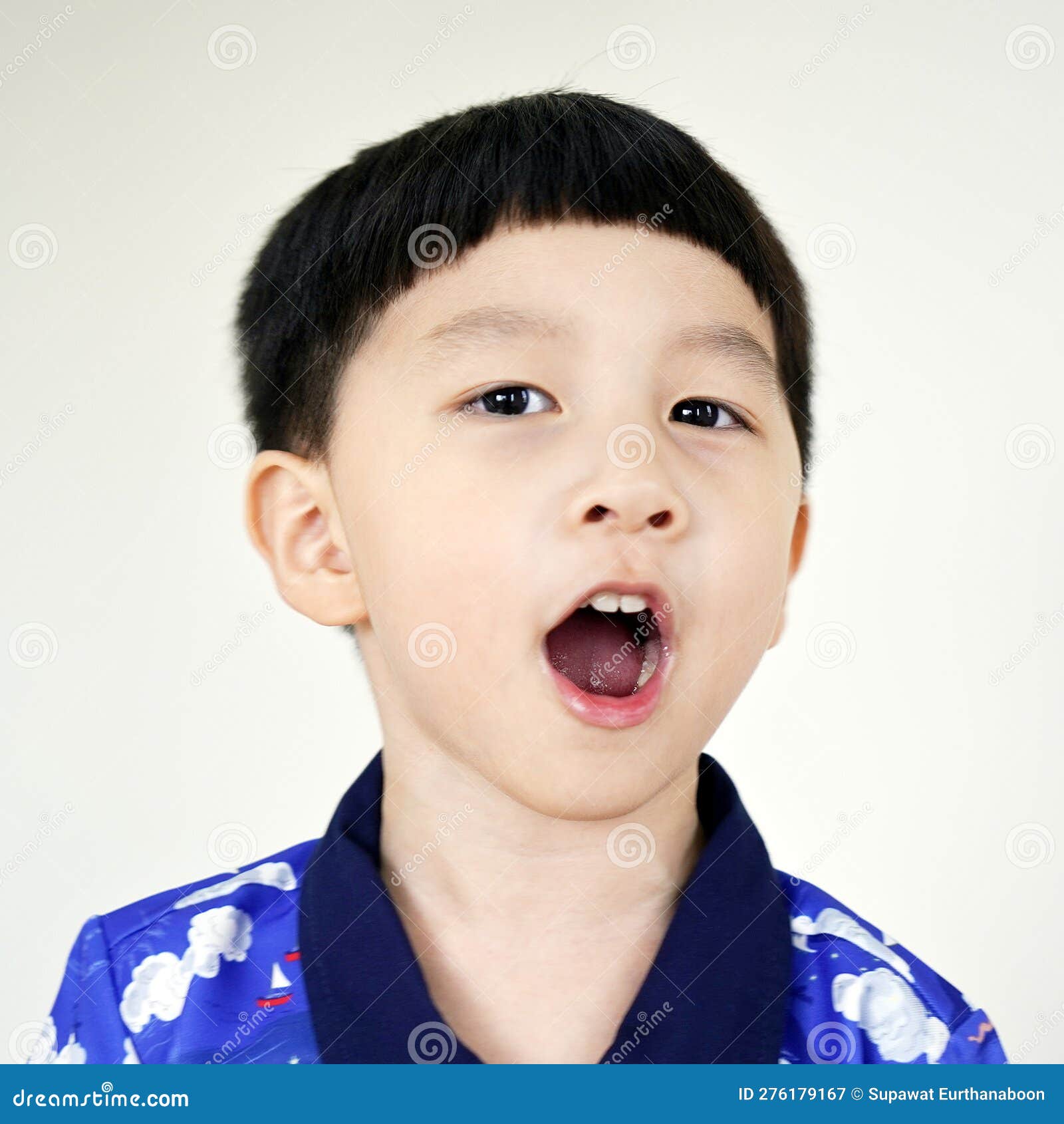 portrait of a cute little boy with curly hair on black background  generative ai 28388585 Stock Photo at Vecteezy