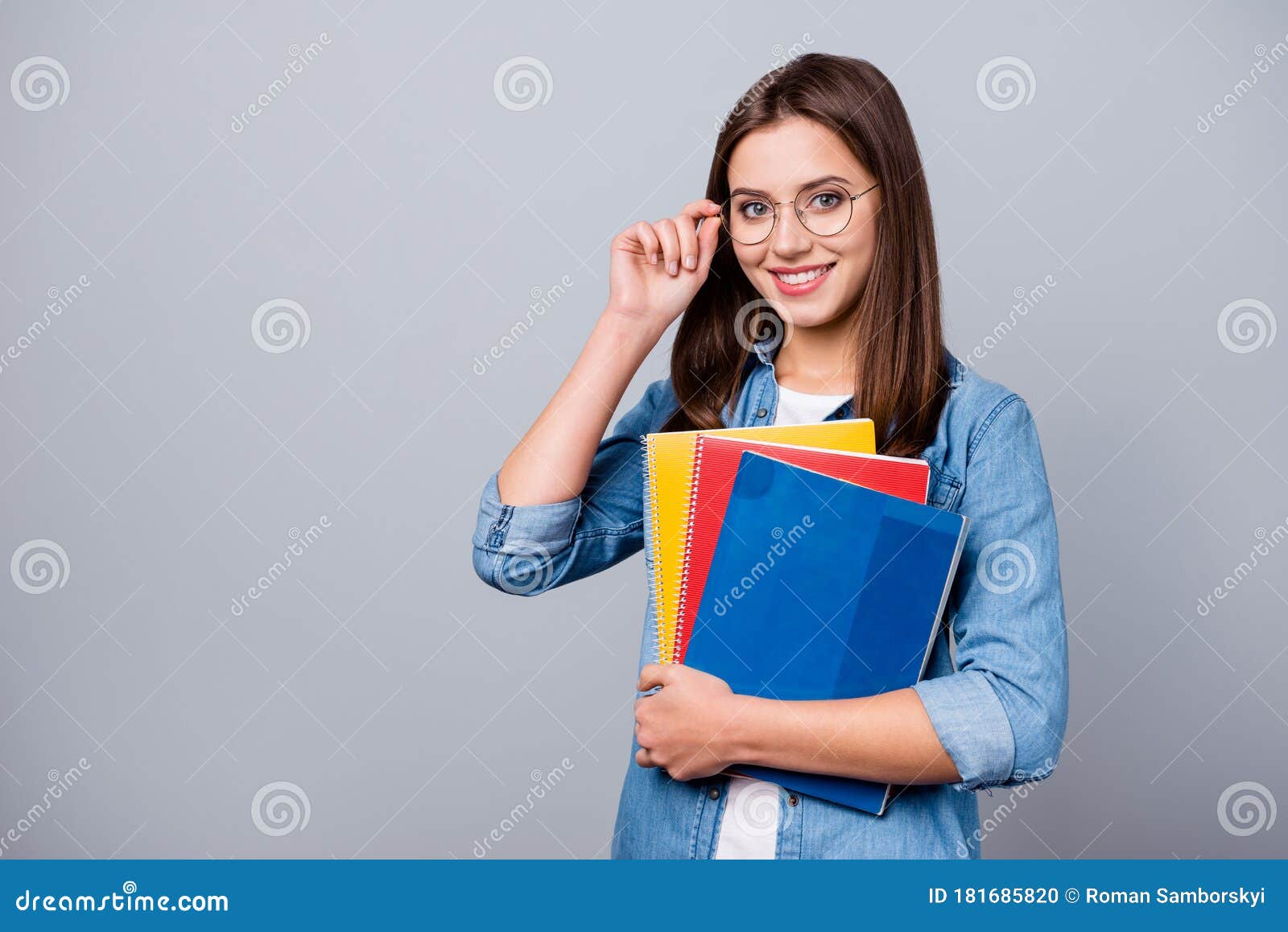 Close-up Portrait of Her she Nice Attractive Lovely Charming ...