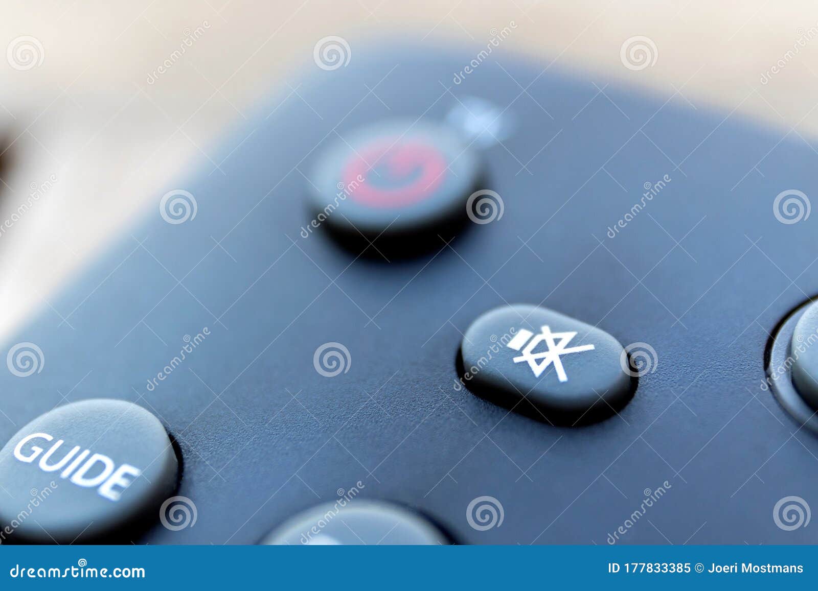 A Close Up Portrarit of a Mute Button on a Remote Control of a Surround  System, Dvd or Blu-ray Player or a Television Remote Stock Image - Image of  multimedia, channel: 177833385