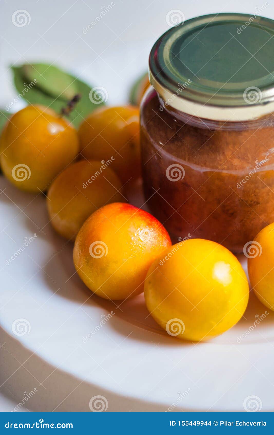 Close Up of Pot of Marmalade Stock Photo Image of glass, natural