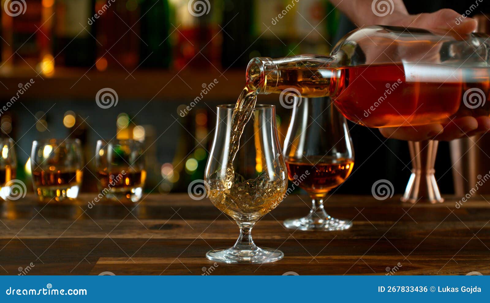 Closeup of Pouring Whiskey or Rum Stock Photo Image of super, freeze