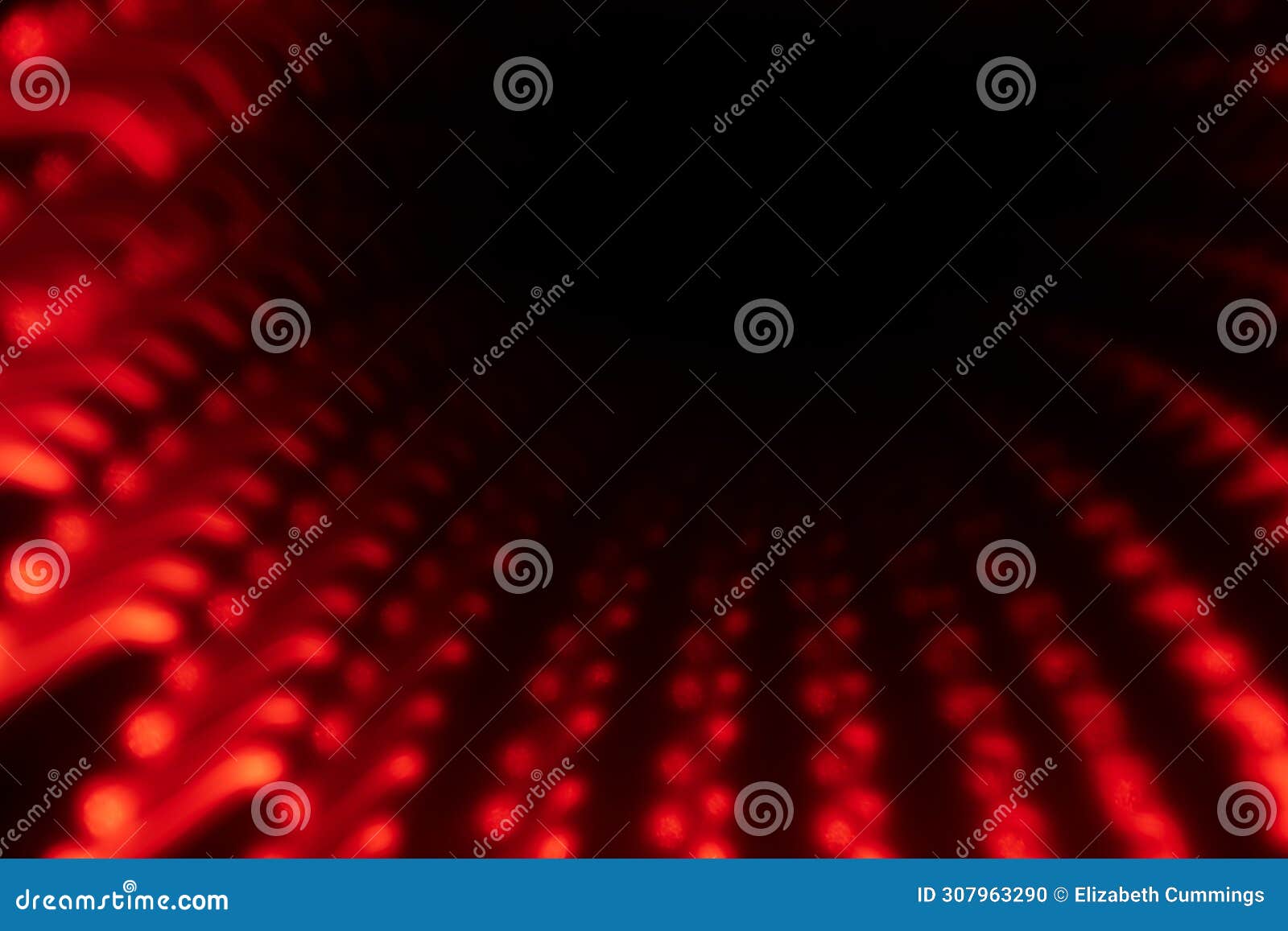 close up red and black twisty abstract dot lightburst geometric pattern