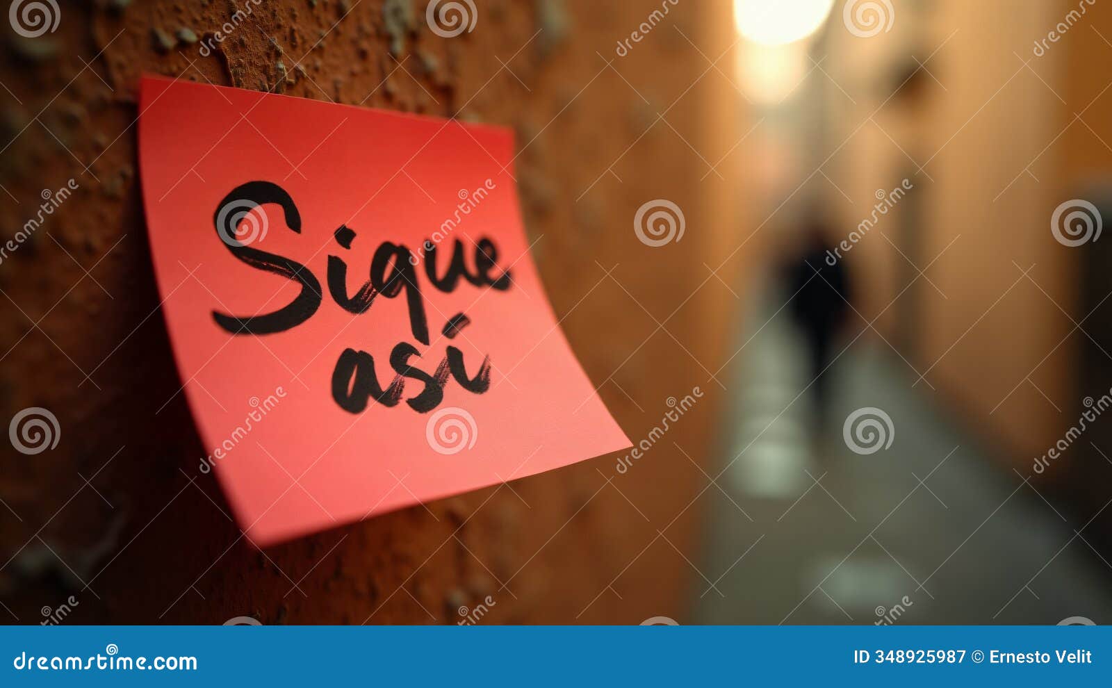 la frase sigue asÃ­ escrita a mano en marcador negro, en un fondo cÃ¡lido desenfocado