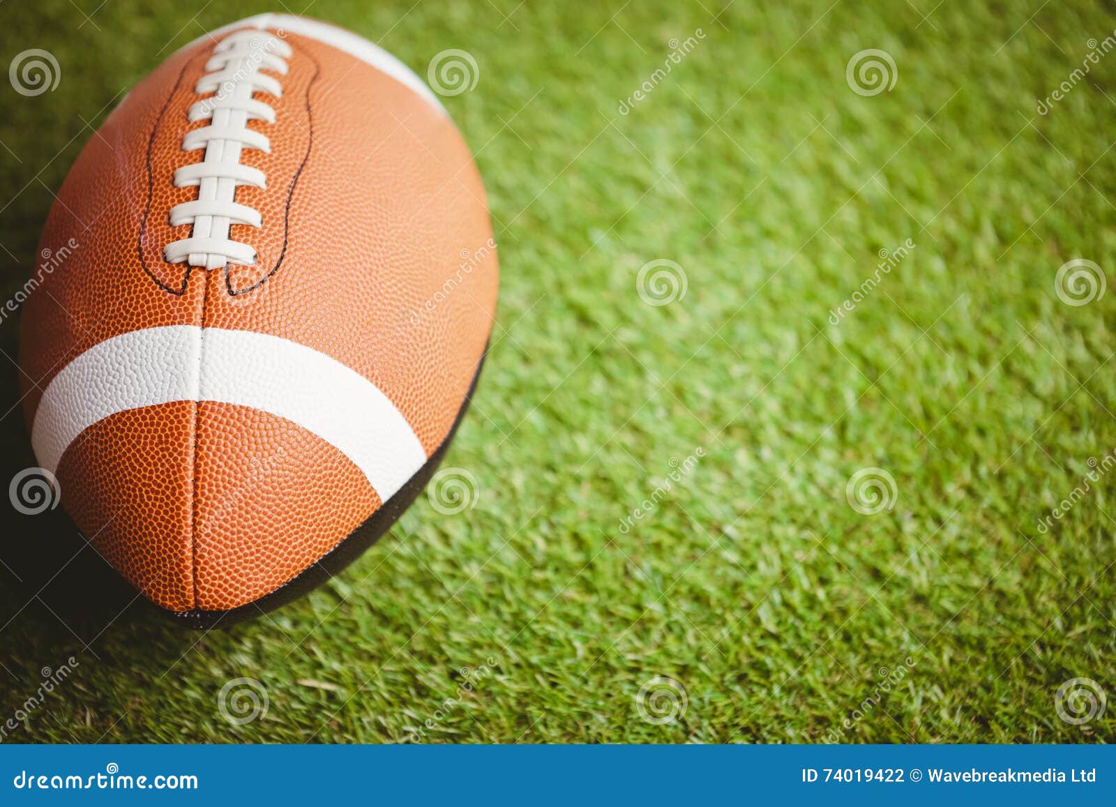 Close up of rugby ball stock photo. Image of rivalry 74019422
