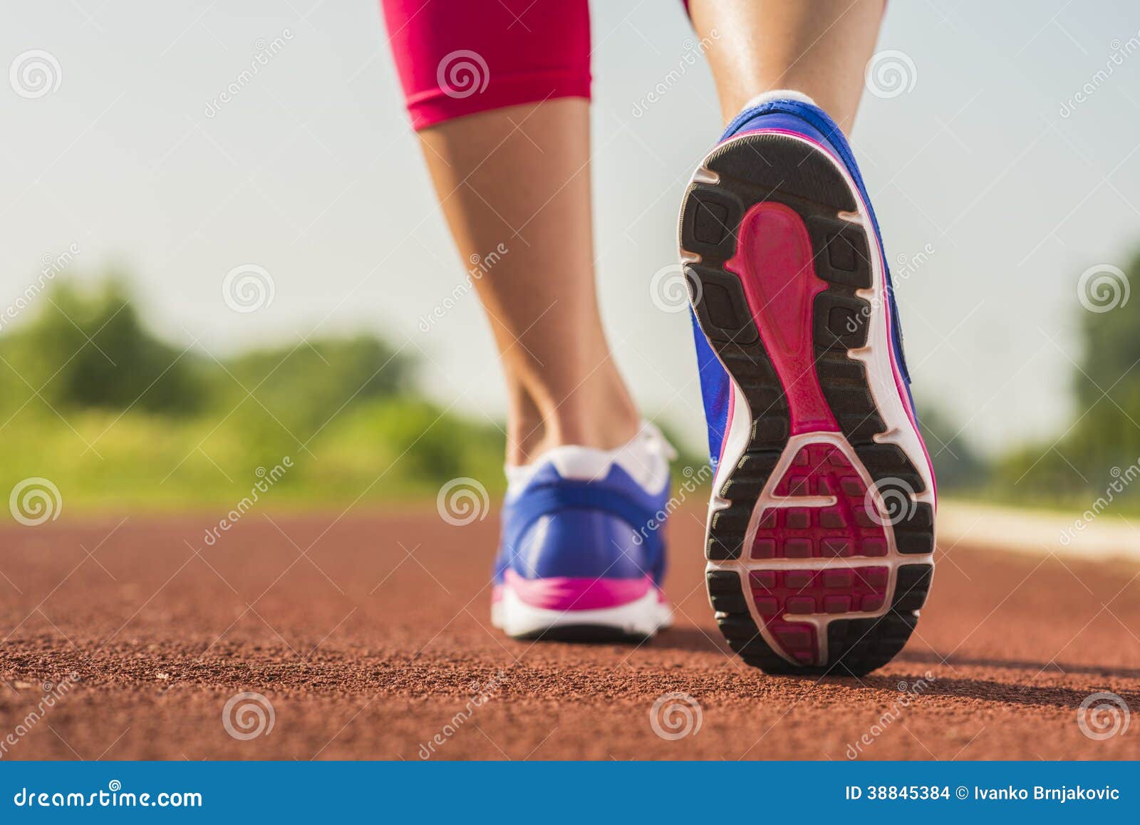 Close Up of Running Shoes in Use Stock Photo - Image of race, shoe: 38845384