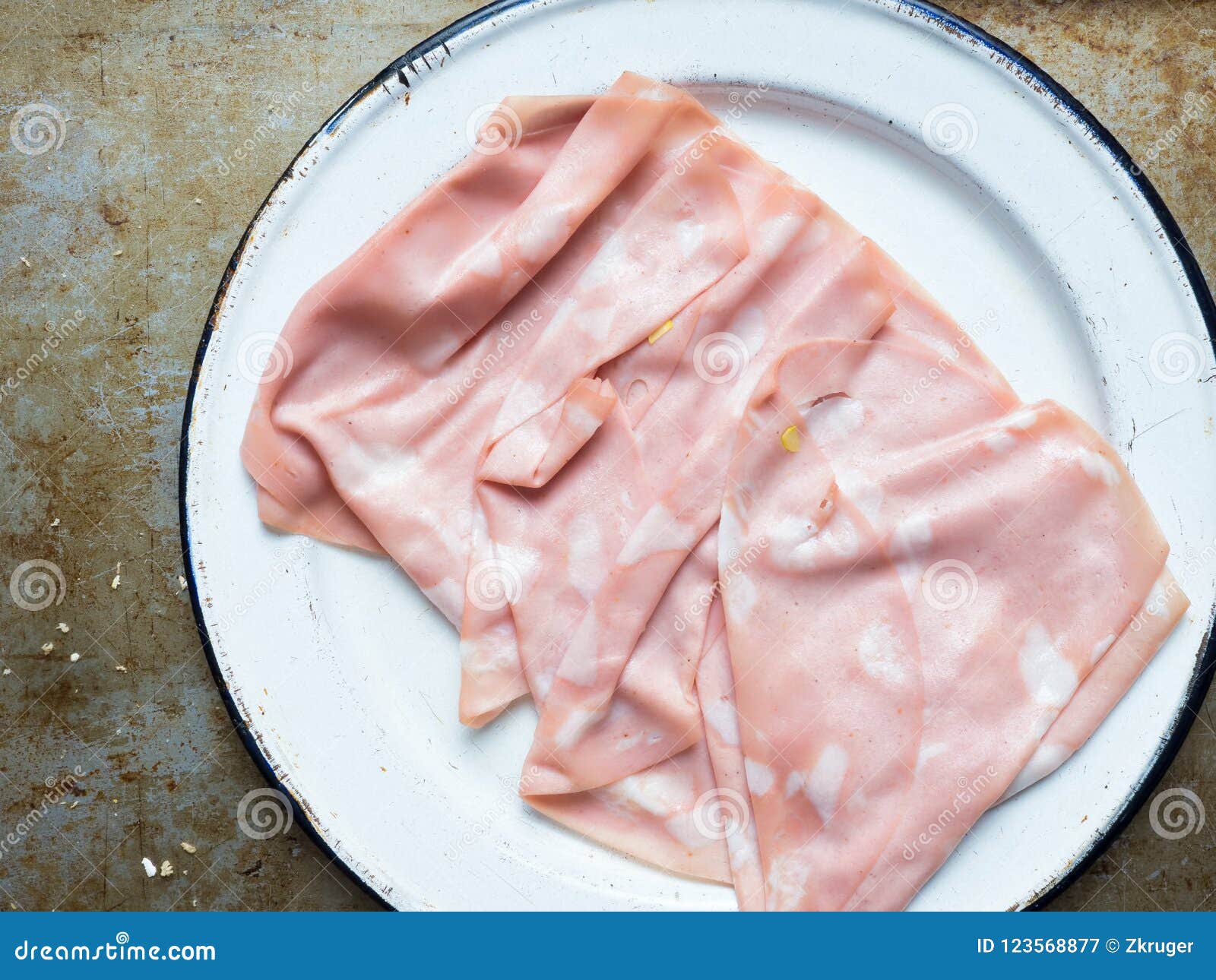 Rustic Italian Mortadella Sausage Stock Image Image of junkfood, food