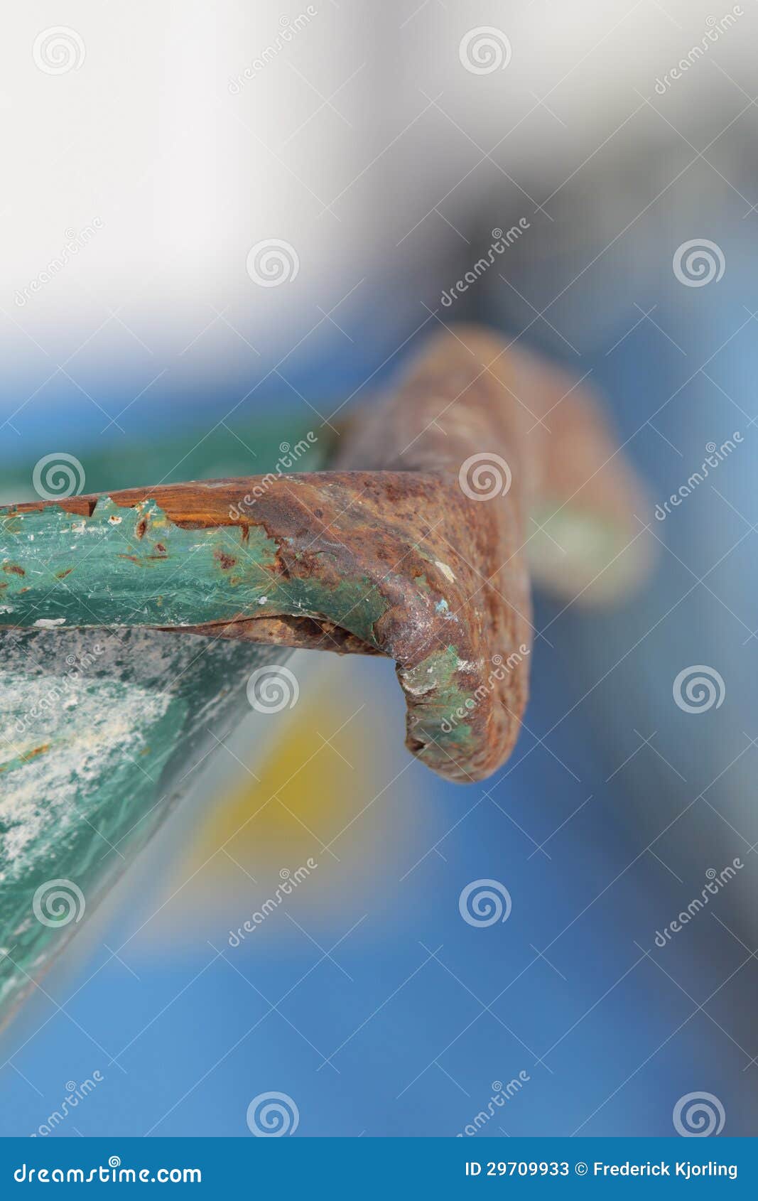 Rusty wheelbarrow stock image. Image of metal, paint 29709933