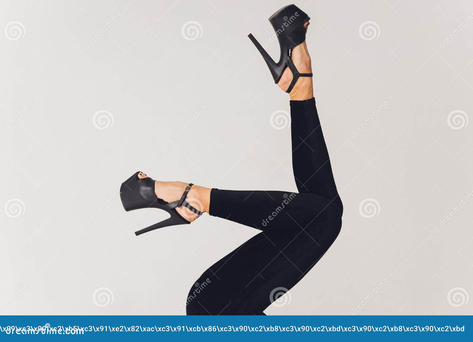 Amazon.com | 20 cm Women's Peep Open Toe Thick Platform Stiletto Super High  Heels Pole Dance Sexy Ankle Strap Buckle Sandals for Wedding Party Prom  Club,Black,4 | Heeled Sandals