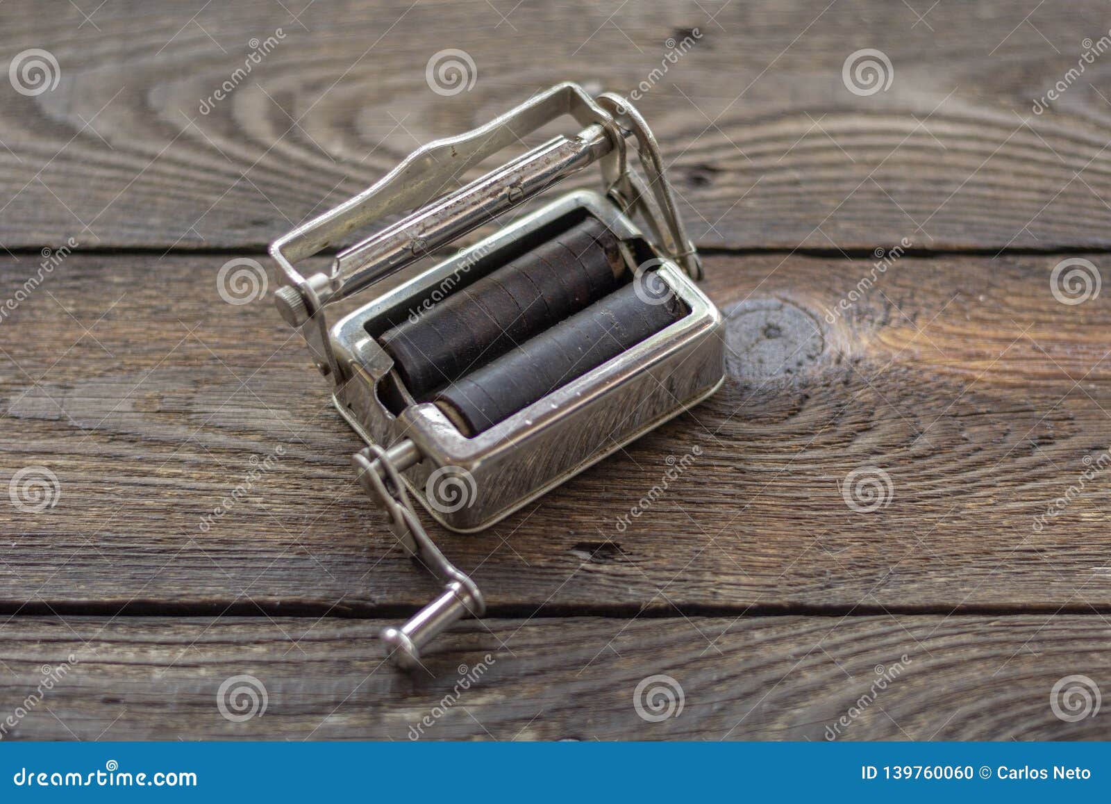 Close Up Shot of a Antique Vintage Double Edged Razor Sharpener, Retro  Concept Stock Photo - Image of grooming, barber: 139760060