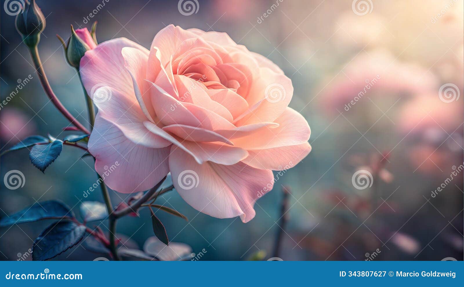 close-up shot of blooming roses captured with intricate petal details, displaying a soft and romantic feel.