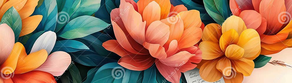 Close-up Shot of a Vibrant Fantasy Garden Bursting with Otherworldly