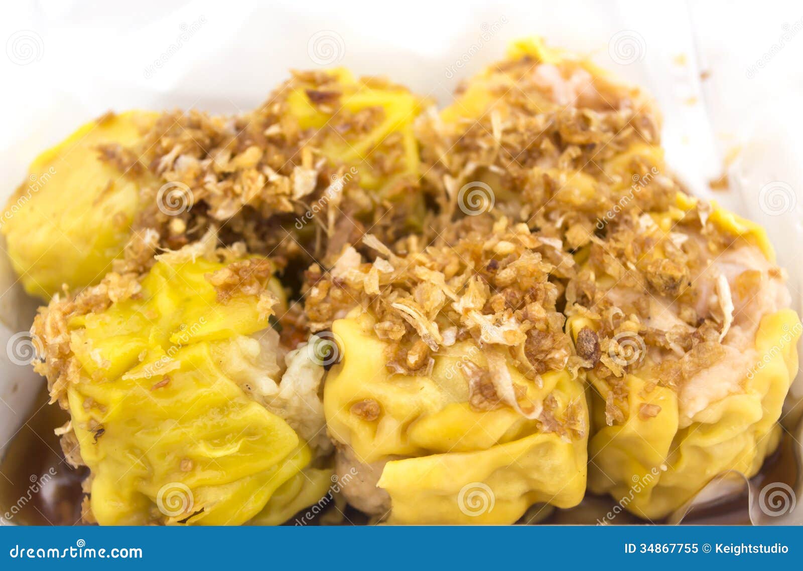 Close Up of Shrimp Dumpling Stock Image Image of dumpling, seafood