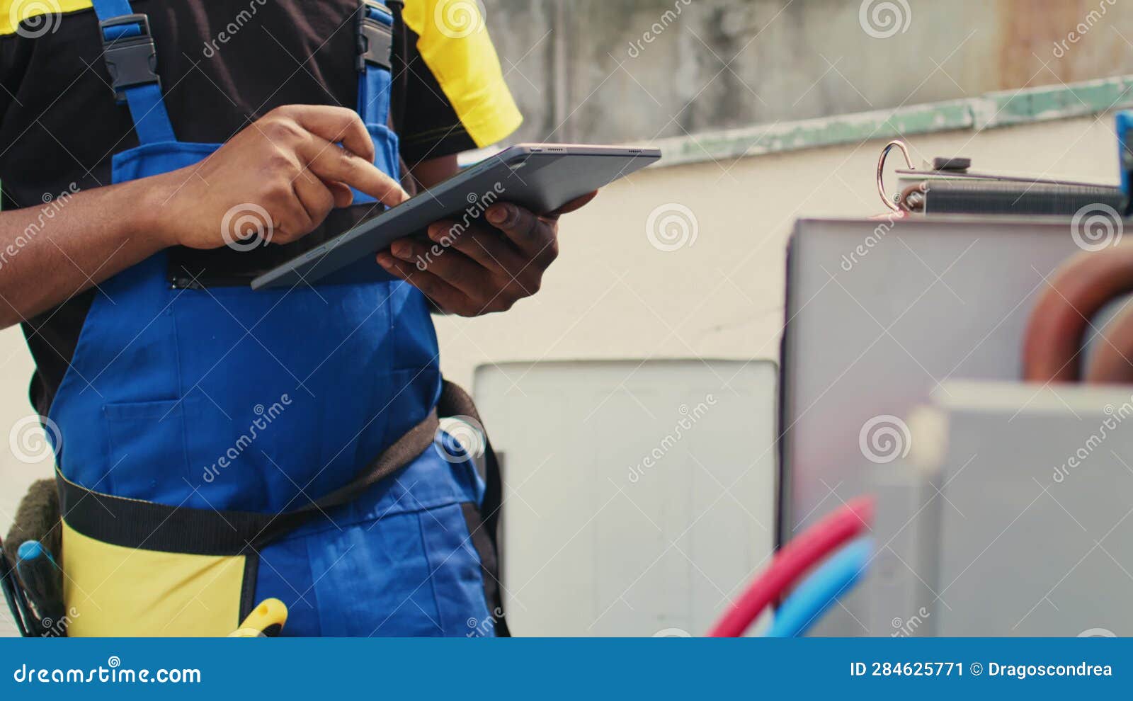 Technician Fixing Refrigerant Issues Stock Video Video of refrigerant