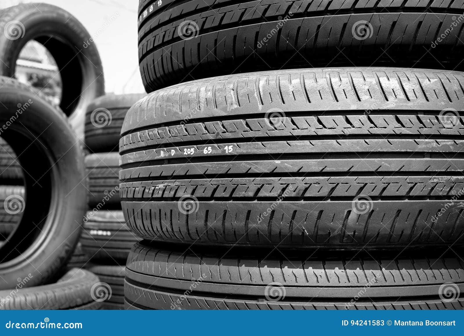 Close Up of Stack Used Car Tires. Stock Image Image of texture