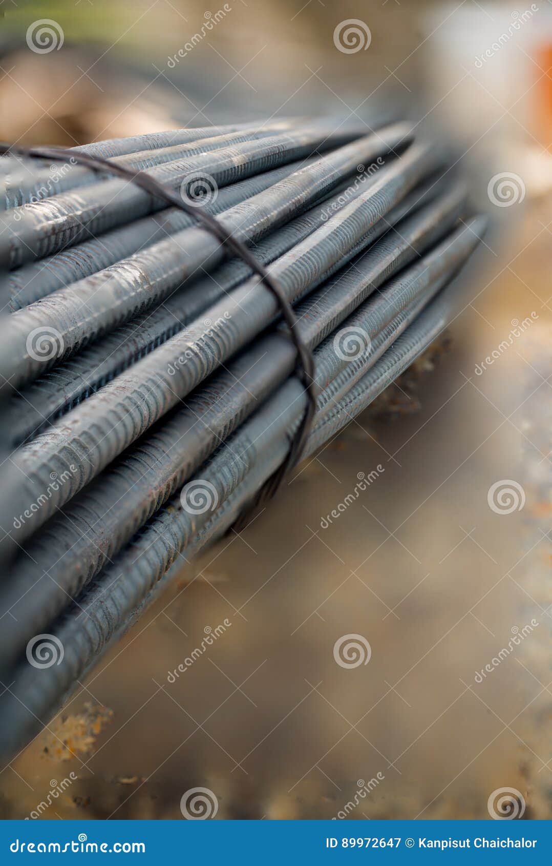 Close Up Steel Bar in Construction Site Stock Image Image of batch, closeup 89972647