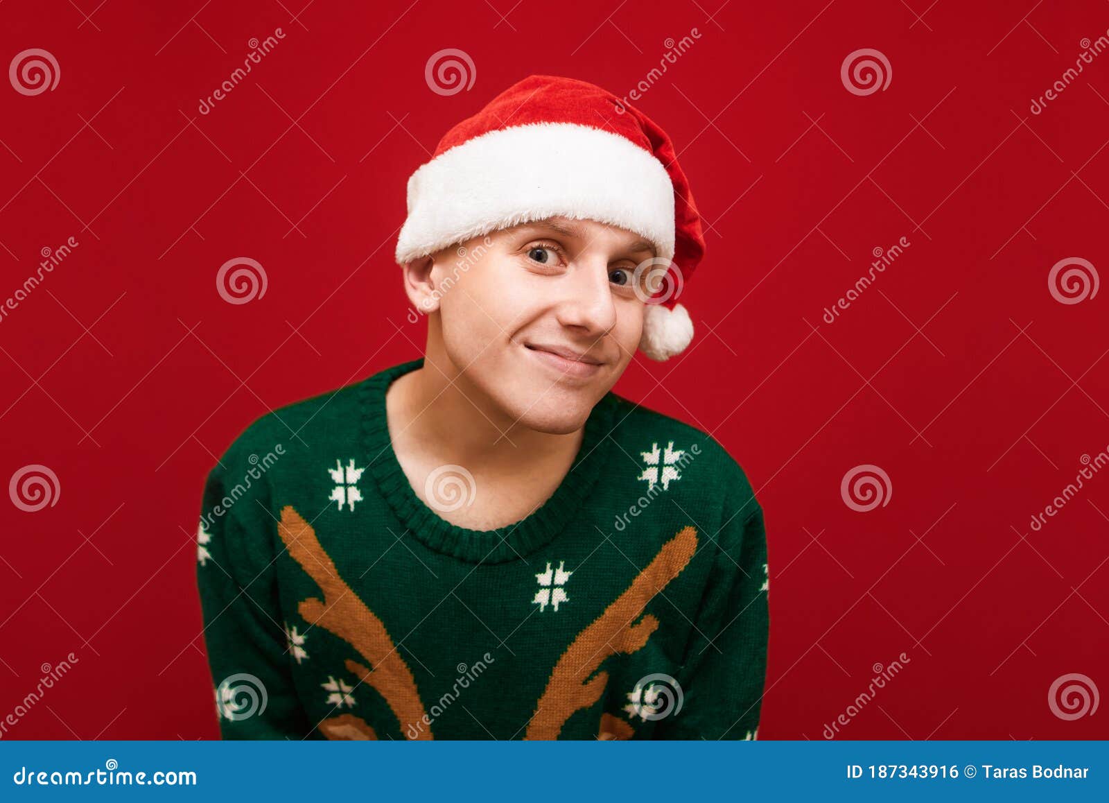 green sweater guy