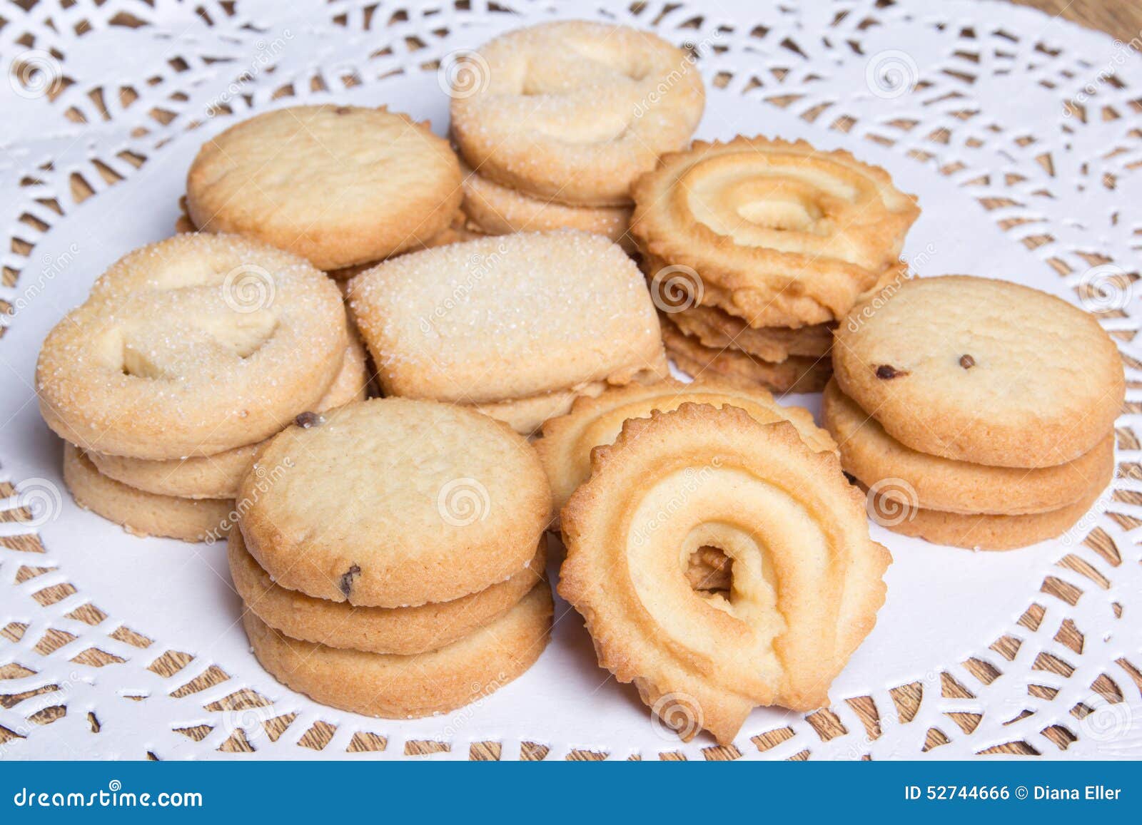 Close Up of Sugar Cookies on the Table Stock Photo Image of breakfast