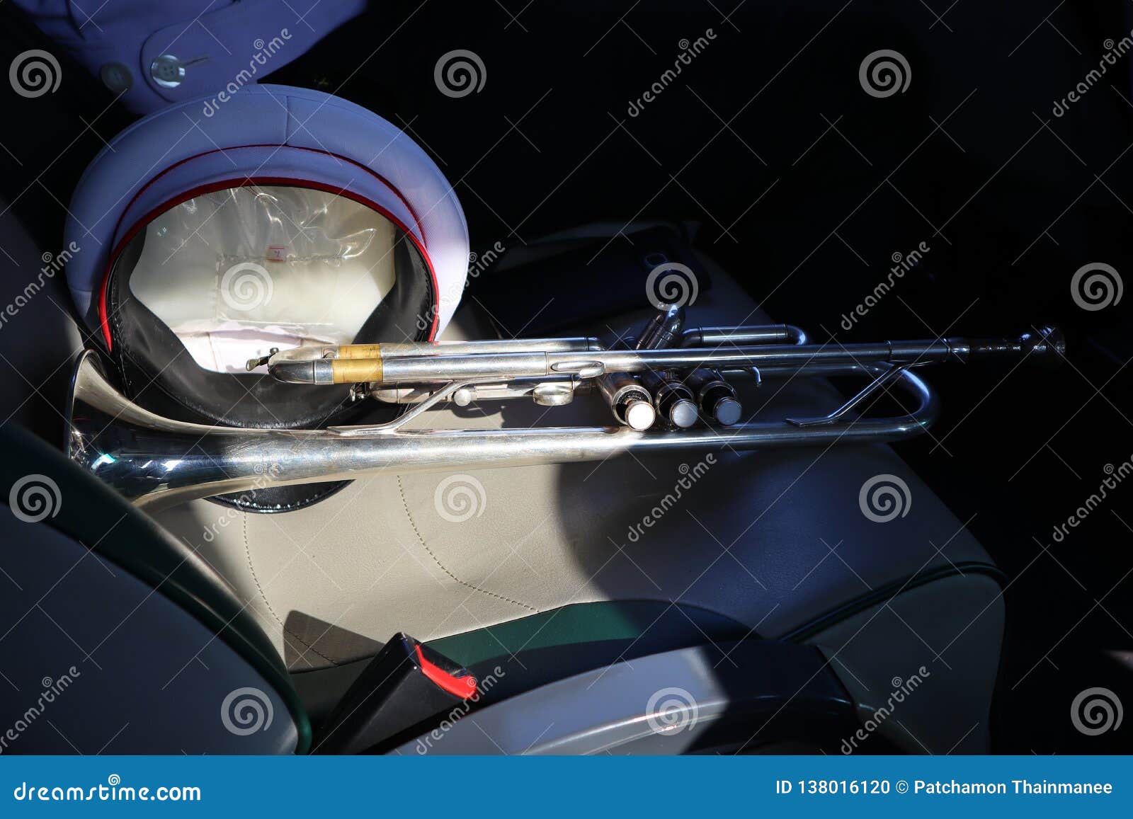 Close Up, Trump is a Musical Instrument Such As a Wooden Blower, Mostly