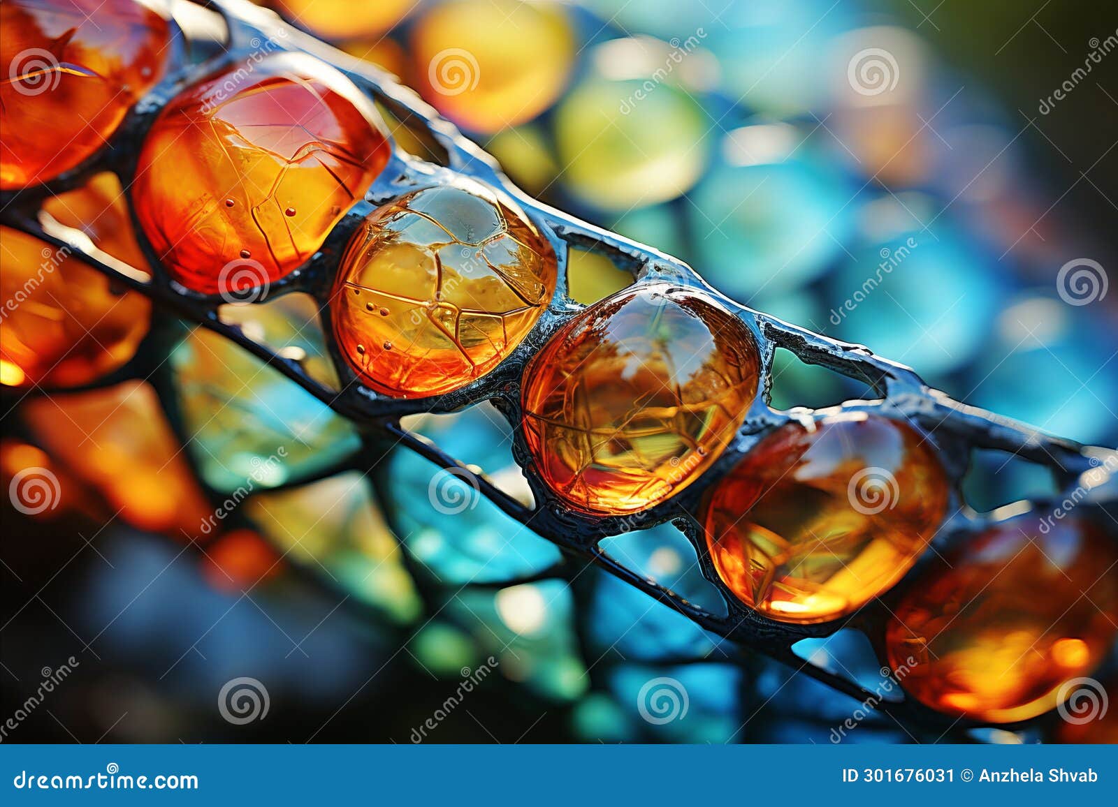 close-up of twisting dna helices. abstract repetitive background for genetic science and research