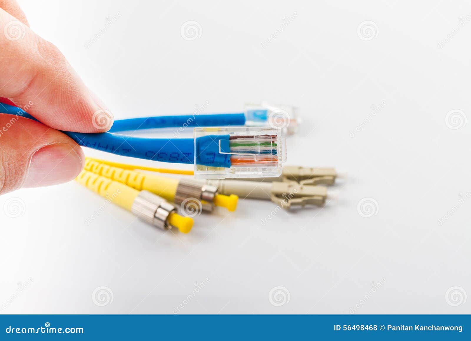 Close up of UTP LAN cable stock photo. Image of pair 56498468
